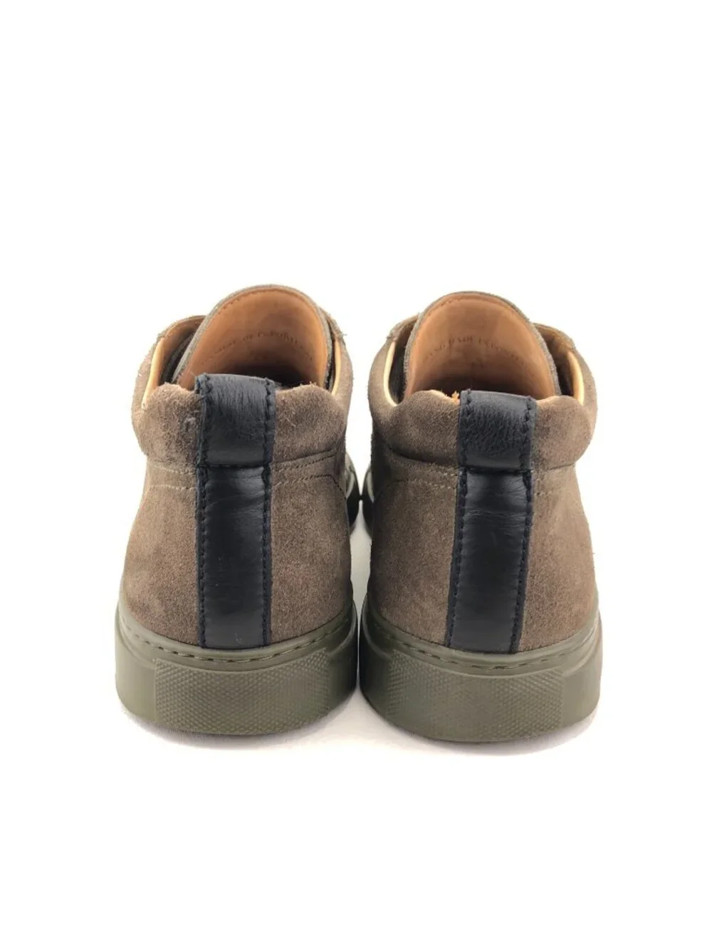 CQP Tarmac Brown Suede Ankle Sneakers EUR 44